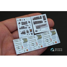 1/48 McDonnell Douglas F-4S Coloured Interior Decals for Zoukei-Mura