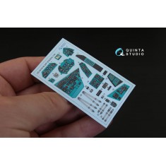 1/48 Mil Mi-24P 3D Printed & Coloured Interior Decal Parts for Zvezda kit