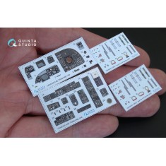 1/48 Grumman A-6E TRAM Intruder Coloured Interior Decals for HobbyBoss kit