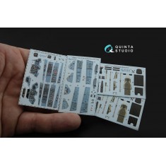 1/48 Sukhoi Su-27UB 3D Printed & Coloured Interior Decal Parts for HobbyBoss