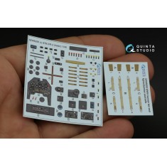 1/48 Ju 87B-2/R-2 3D-Printed & Coloured Interior on Decal Paper for Italeri kits
