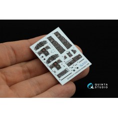 1/48 F-104S/ASA Starfighter Interior Detail Parts for Kinetic kits