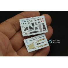 1/48 Fiat CR.42 Falco Interior Detail Parts for Italeri kits