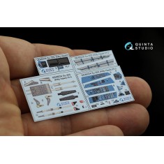 1/48 Sukhoi Su-35S Interior Detail Parts for KittyHawk kits