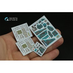 1/48 Mi-24D Interior Parts (3D decal) for Trumpeter kits