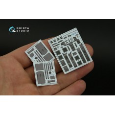 1/48 AH-64E Apache Interior Parts (3D decal) for Hasegawa kits