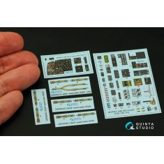 1/48 A-26C Invader Interior 3D Decal for ICM kits