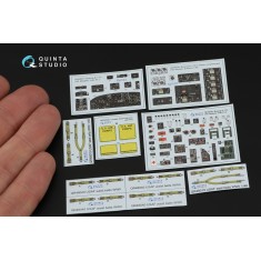 1/48 Boeing B-17G Interior 3D Decal for HK models