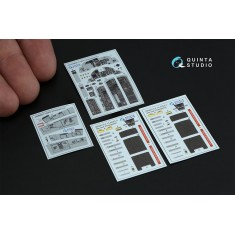 1/48 F-15D/F-15DJ Detail Parts on 3D Decal for Hasegawa kits