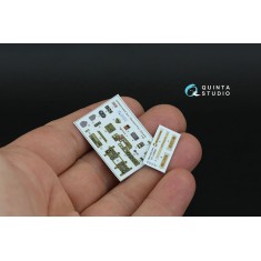 1/48 A6M5 Zero (Mitsubishi Production) Interior Details on 3D Decal (Eduard)