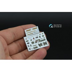 1/48 A6M5 Zero (Nakajima Production) Interior Details on 3D Decal (Eduard)