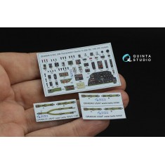 1/48 A-20C Havoc (DB-7B) Interior Details on 3D Decal (HK models)