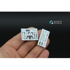 1/48 Hs 129B-3 Interior Details on 3D Decal (Takom)