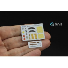 1/48 Ki-115 Tsurugi Interior Details on 3D Decal (Eduard)