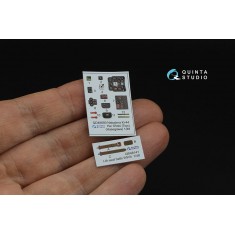 1/48 Nakajima Ki-44 Interior Details on 3D Decal (Hasegawa)