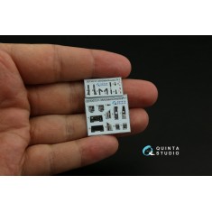 1/72 F-35A Interior Parts (3D decal) for Italeri/Zvezda kits