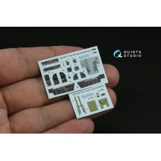 1/72 F/A-18C late Interior Details on 3D Decal (Academy) 