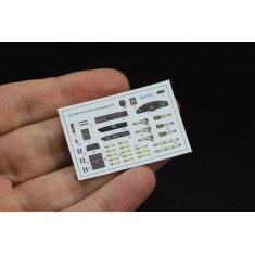1/72 He 111 P/H Interior 3D Decal for Hasegawa kits