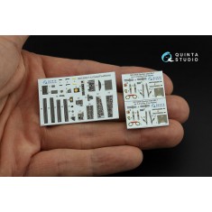 1/72 F-4J Early Interior Details on 3D Decal for FineMolds kits