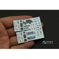 1/72 Su-24M 3D-Printed & Coloured Interior on Decal Paper for Trumpeter kits
