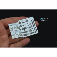 1/72 F-4J/S 3D-Printed & Coloured Interior on Decal Paper for Hasegawa kits