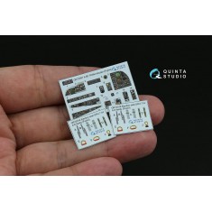 1/72 A-6E TRAM Intruder Detail Parts on 3D Decal for Fujimi kits