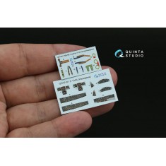 1/72 F-104S Interior Details on 3D Decal (Hasegawa)