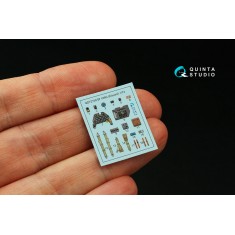 1/72 Bf 109G Interior 3D Decal for Eduard kits