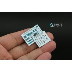 1/72 MiG-25RB/MiG-25RBT Detail Parts on 3D Decal for ICM kits