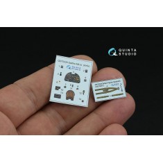 1/72 Spitfire Mk.Ia Detail Parts on 3D Decal for Airfix kits