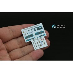 1/72 MiG-21bis early Interior Details on 3D Decal (Eduard)