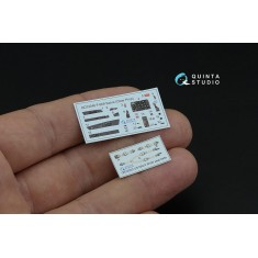 1/72 F-86A Sabre Interior Details on 3D Decal (ClearProp)