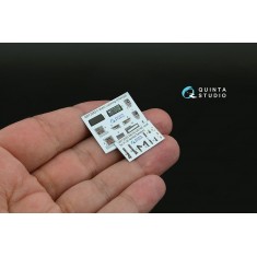 1/72 F-35A/F-35C Lightning II Interior Details on 3D Decal (Tamiya)
