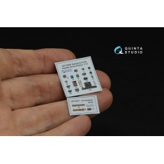1/72 Nakajima Ki-84 Interior Details on 3D Decal (Arma Hobby)