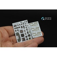 1/72 B-24D/B-24H Liberator Interior 3D Decal for Airfix