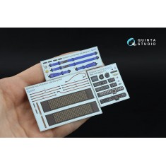 1/24 Ford GT40 Mark II '66 Interior Details on 3D Decal (Meng) #Small Version