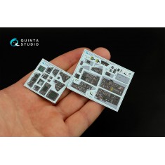 1/32 F-14D 3D-Printed & Coloured Interior on Decal Paper for Trumpeter kits (small ver)