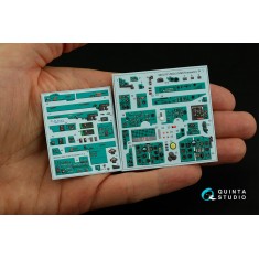 1/32 MiG-21UM 3D-Printed & Coloured Interior on Decal Paper for Trumpeter kits (small)