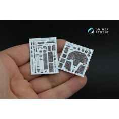 1/35 AH-1W Interior Details on 3D Decal (Trumpeter) #Small Version