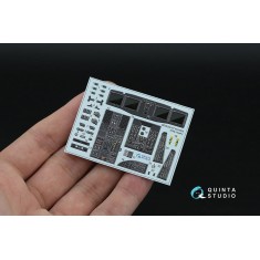 1/35 MH-60S Knighthawk Interior Details on 3D Decal (Kitty Hawk) #Small Version