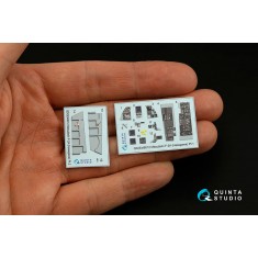 1/48 Mitsubishi F-2A Coloured Interior Detail Parts for Hasegawa kits #Small