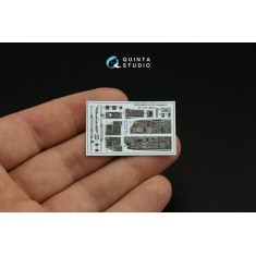 1/48 A-10C Thunderbolt II Interior Parts (3D decal) Small version for Academy kits