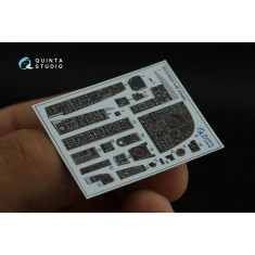 1/48 A-6E Interior Details on 3D Decal for Kinetic kits (Small version)