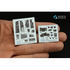 1/48 F-4E with DMAS Interior Parts (3D decal) Small version for Meng kits