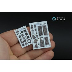 1/48 F-14A Tomcat Interior Details on 3D Decal (GWH) #Small Version