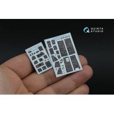 1/48 F-14D Super Tomcat Interior Details on 3D Decal (GWH) #Small Version