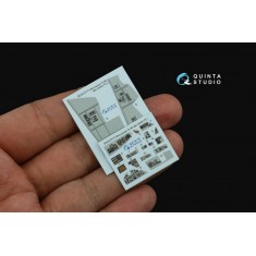 1/72 Blackburn Buccanneer S.2B Late Interior 3D Decal for Airfix kits (small version)