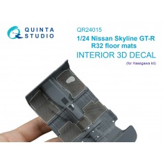 1/24 Nissan Skyline GT-R R32 Floor Mats for Hasegawa Kit