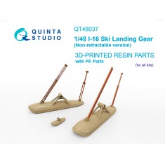 1/48 I-16 Ski Landing Gear (Non-retractable version)