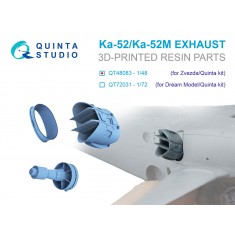 1/48 Ka-52/Ka-52M Exhaust Device for Zvezda/Quinta kits
